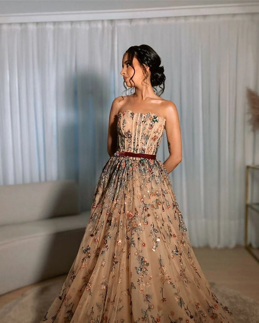 Sharon Happy Evening Dresses for Special Occasions Wedding Party Dresses Elegant