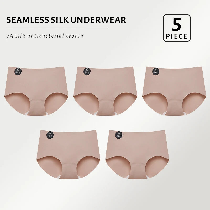 Panties Woman Underwear Ultra-Thin High Elastic Invisible Briefs Soft Breathable Female Lingerie