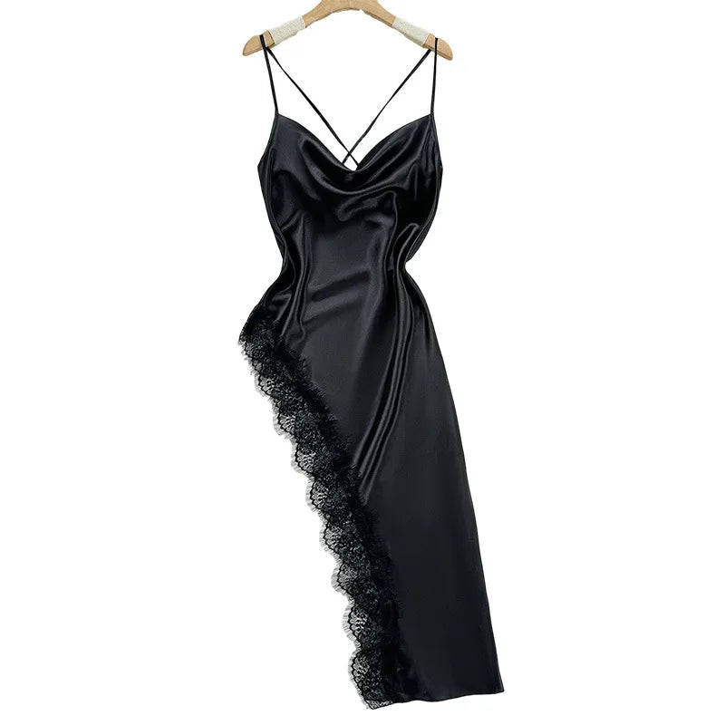 Sexy Pajamas Comfortable And Casual Long And Comfortable Women's Nightgown
